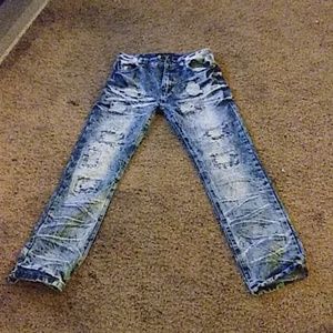 Boy blue jeans pants